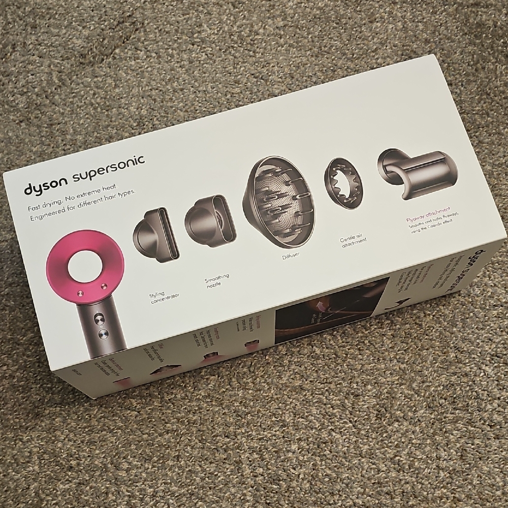 ‼️SOLD‼️ *BRAND NEW* Dyson Supersonic Hair Dryer in Pink and Gray